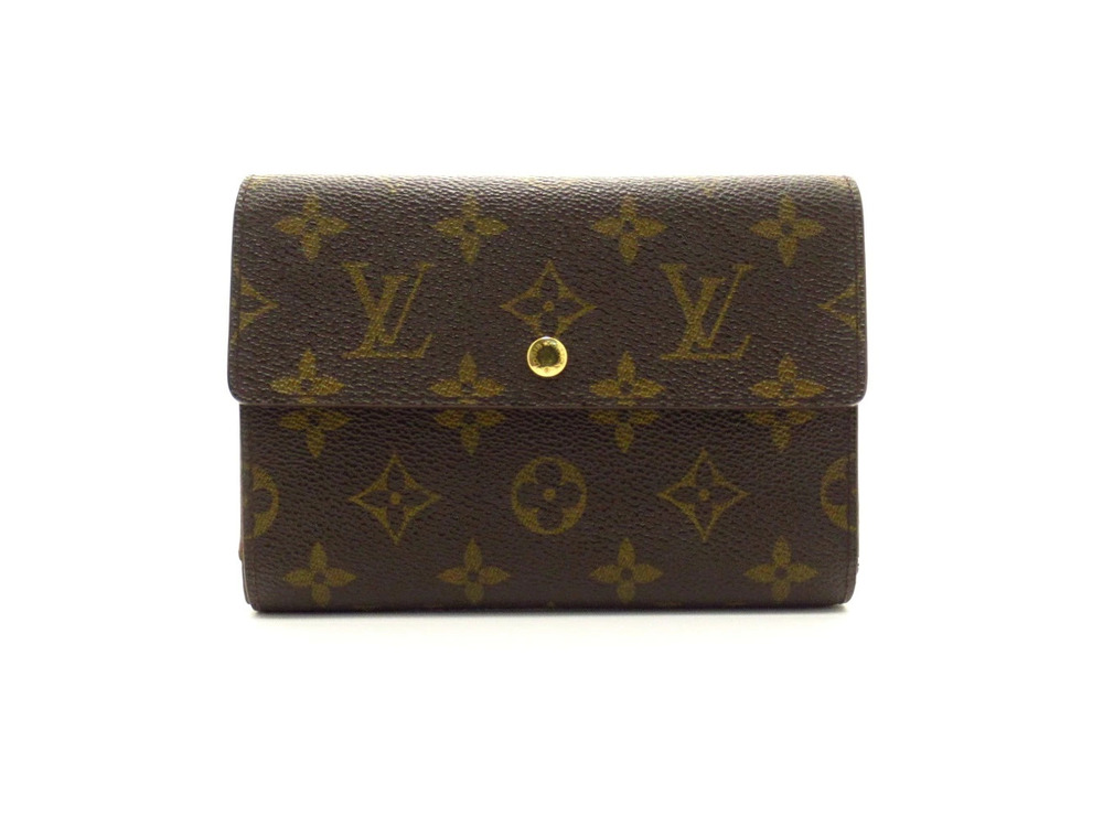 LOUIS VUITTON Portefeuille Tresor Etui Papier Monogram